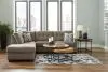 Ashley Furniture 31005S1 Mahoney - 2-Piece Sectional With Laf Corner Chaise - Chocolate