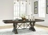 Ashley Furniture D947D5 Maylee - Dining Extension Table - Dark Brown