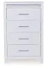 Ashley Furniture PCB392-46 Jarlee - Four Drawer Chest - White