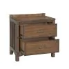 Samuel Lawrence Furniture S917-050 Seneca - 2-Drawer Nightstand with USB port - Brown