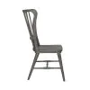 Liberty Furniture 237G-C1000S Liberty Furniture 237G-C1000S River Place - Windsor Back Side Chair - Riverstone Gray & Tobacco