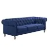 New Classic UKD13-30-BLUC New Classic UKD13-30-BLUC Emma Crystal - Sofa - Royal Blue