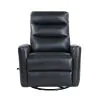 New Classic U2518-14-BLK Takami - Swivel Recliner - Black