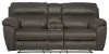 Jackson Furniture Industries 1009-1153/18-1253/18 Atlas - Reclining Console Loveseat With Storage - Charcoal