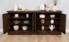 CoasterEssence 110315 Brockway - 4-Door Dining Sideboard Buffet Cabinet - Antique Java