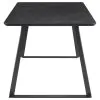 CoasterEssence 115231 Smith - Rectangular Ceramic Top Dining Table - Black