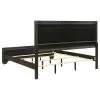 CoasterEveryday 204391KE Kauffman - Wood Eastern King Panel Bed - Dark Cocoa