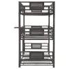 CoasterElevations 460394T Rogen - Metal Twin Triple Bunk Bed - Dark Bronze