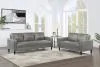 Coaster Fine Furniture 508365-S2 Ruth - 2 Piece Upholstered Track Arm Sofa Set - Gray