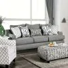 Furniture of America SM8330-SF Verne - Sofa - Bluish Gray