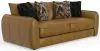 Jackson 240603-1273/16-3073/16 Corvara - Top Grain Italian Leather Match Sofa - Caramel