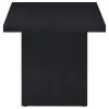 Coaster Fine Furniture 706277 Devar - Square Engineered Laminate End Side Table - Black