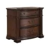 Liberty Furniture 765-BR62 Provence Park - Bedside Chest With Charging Station - Chateau Brown