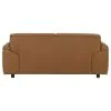 Coaster Fine Furniture 509502 Buxton - Top Grain Leather Upholstered Loveseat - Orange