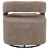 Coaster Fine Furniture 907538 Westhill - Boucle Upholstered Swivel Accent Chair - Rocky Road