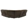 Coaster Fine Furniture 601510 Atkinson - Upholstered Reclining Sectional Sofa - Chocolate