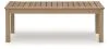 Ashley Furniture P560-701 Hallow Creek - Rectangular Cocktail Table - Driftwood
