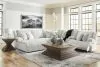 Ashley Furniture 92706S2 Ashley Furniture 92706S2 Top Tier - 6-Piece Reclining Sectional With Laf Chaise - Alloy