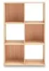 Ashley Furniture EA2444-3X2 Ashley Furniture EA2444-3X2 Piperton - Six Cube Organizer - Tan