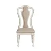 Liberty Furniture 244-DR-5LTS Magnolia Manor - 5 Piece Leg Table Set With Upholstered Chairs - Antique White