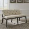 Liberty Furniture 615-C6501B-B Liberty Furniture 615-C6501B-B Americana Farmhouse - Upholstered Shelter Dining Bench - Beige / Black