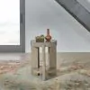 Liberty Furniture 674-OT1021 Affinity - Chairside Table - Dusty Taupe / Concrete Tops