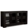 Riverside Furniture 27156 Lydia - Display Sideboard - Dark Brown