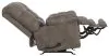 Jackson Furniture Industries 47922-1428/68 Machado - Chaise Rocker Recliner With Oversized Xtra Comfort Footrest - Charcoal