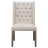 CoasterEssence 105143 Bexley - Fabric Upholstered Dining Side Chair (Set of 2) - Beige