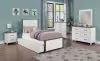 Furniture of America CM7467WH-M Priam - Mirror - White / Gray
