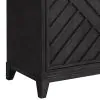 Samuel Lawrence Furniture S964-146 Lenox - Sliding Door Server - Black