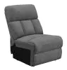 CoasterEssence 609540AC Bahrain - Upholstered Armless Chair - Charcoal