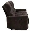 Coaster Fine Furniture 609571 Navarro - Chenille Upholstered Reclining Sofa - Dark Brown