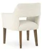 Benchcraft® D863-02A Marxmore - Dining Upholstered Arm Chair (Set of 2) - Beige / Brown
