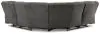 Ashley Furniture 36903S2 Partymate - 2-Piece Reclining Sectional - Slate