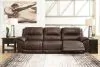 Ashley Furniture U71604S5 Ashley Furniture U71604S5 Dunleith - 3-Piece Power Reclining Sofa - Chocolate