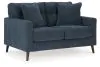 Ashley Furniture 26106/38/35/60 Bixler - 3 Pc. - Sofa, Loveseat, Accent Chair - Navy