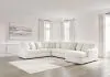 Ashley Furniture 61904S4 Chessington - 4-Piece Sectional With Raf Corner Chaise - Ivory