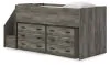 Ashley Furniture B4480B26 Ashley Furniture B4480B26 Frandern - Twin Loft Bed With 2 Drawer Storages - Gray