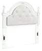 Ashley Furniture PCB1819-187 Kozlani - Full Upholstered Panel Headboard - White