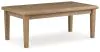 Ashley Furniture P601-701 Carter Hall - Rectangular Cocktail Table - Beige