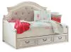 Ashley Furniture B743B15 Realyn - Twin Day Bed With Storage - Chipped White