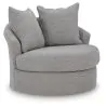 Ashley Furniture PC2080444 UrbanCrest - Swivel Accent Chair - Pewter