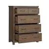 Samuel Lawrence Furniture S918-440 Cambridge - 4-Drawer Chest - Brown