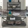 Liberty Furniture 37-OT1010 Liberty Furniture 37-OT1010 Arista - Rectangular Cocktail Table - Cobblestone Brown / Gray Dusty