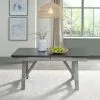 Liberty Furniture 131-CD-TRS Newport - Trestle Table - Smokey Gray / Carbon Gray
