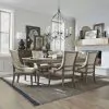 Liberty Furniture 615-DR-7LGS Americana Farmhouse - 7 Piece Leg Table Set - Dusty Taupe