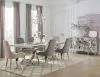 CoasterElevations 108813 Antoine - Velvet Upholstered Dining Side Chair (Set of 2) - Pink