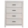 CoasterEveryday 207055 Brantford - 4-Drawer Bedroom Chest - Coastal White
