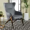 CoasterElevations 903053 Walker - Upholstered High Wingback Accent Chair - Slate